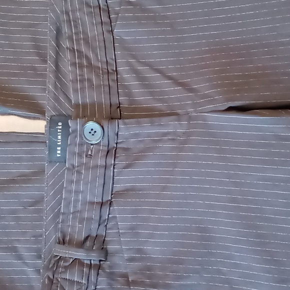 The Limited Drew Cut Striped Dress Pants Size 4 - Picture 3 of 5